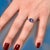 Natural Sapphire Diamond Ring 6.5 14k White Gold 2.36 TCW Certified For Sale - Image 12 of 16