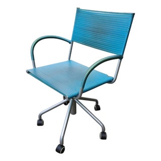 Vintage Italian Dining Chairs by Tito Agnoli for BBB Bonacina, 1990s, Set of 4 For Sale