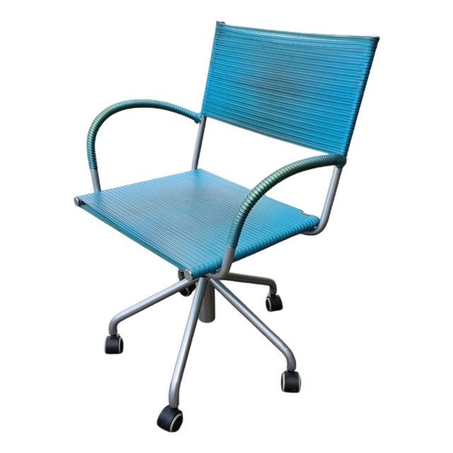 Vintage Italian Dining Chairs by Tito Agnoli for BBB Bonacina, 1990s, Set of 4 For Sale