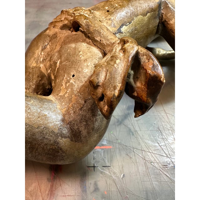 17th Century Pair 17th Century Italian Hand Carved Baroque Giltwood Putti For Sale - Image 5 of 11