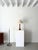 Brown Minimalist Turned Wood Lamp, 1950s For Sale - Image 8 of 8
