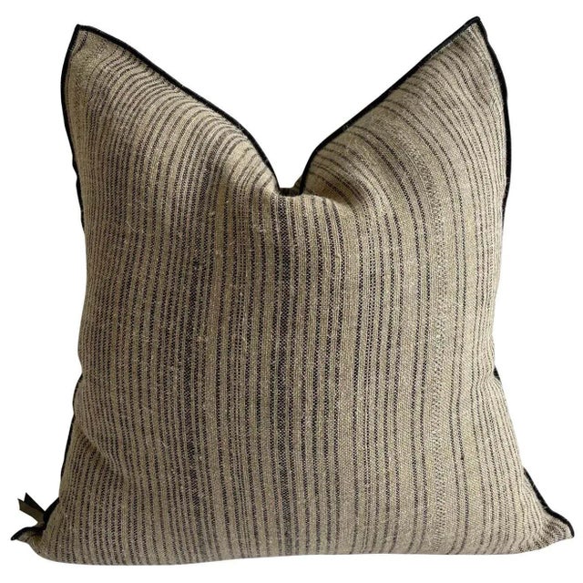 Rustique Zance French Linen Accent Pillow For Sale In Los Angeles - Image 6 of 6