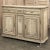 French 18th Century French Louis XVI Period Buffet in Stripped Oak For Sale - Image 3 of 18