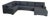 Restoration Hardware Modena Track Arm Sectional For Sale