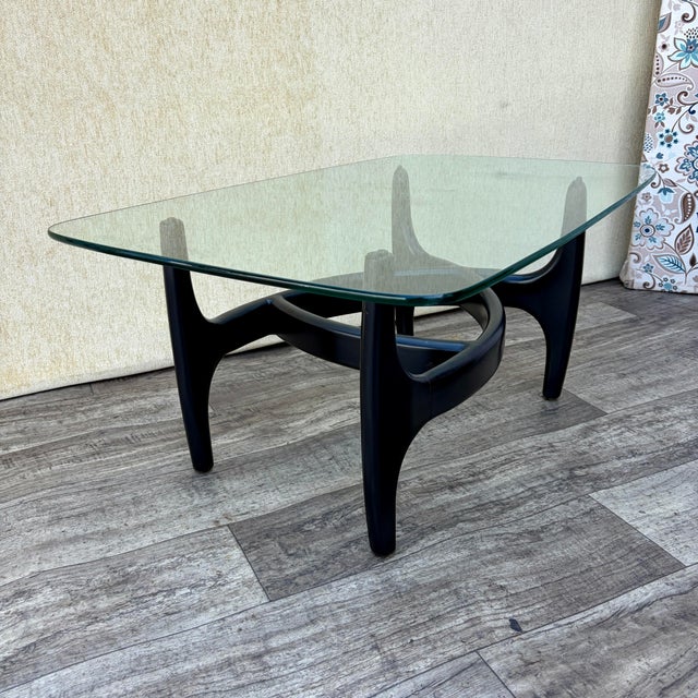 Mid Century Modern Sculptural Side Table Attributed to Adrian Pearsall for Craft Associates, Circa 1960Side Table For Sale - Image 9 of 18
