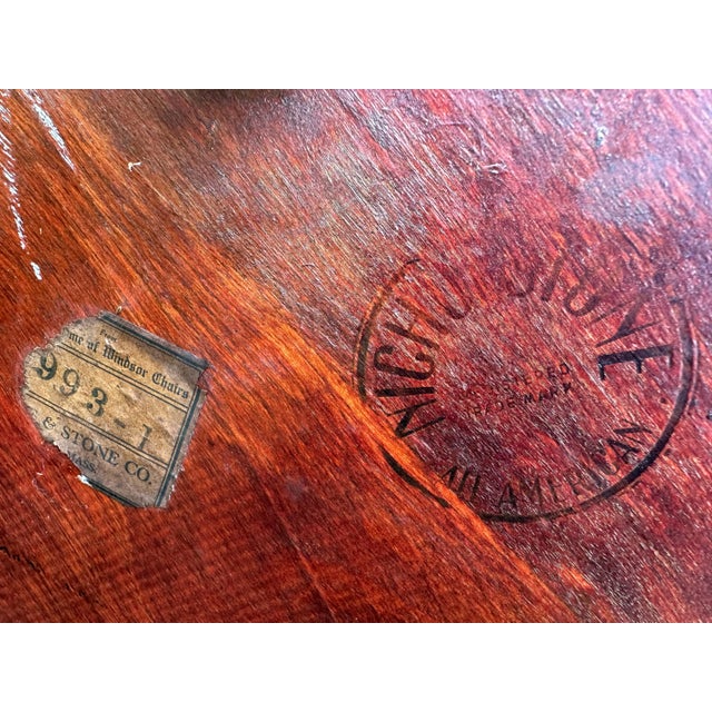 Early 20th Century Antique Nichols & Stone Windsor Spindle Chair For Sale - Image 5 of 10