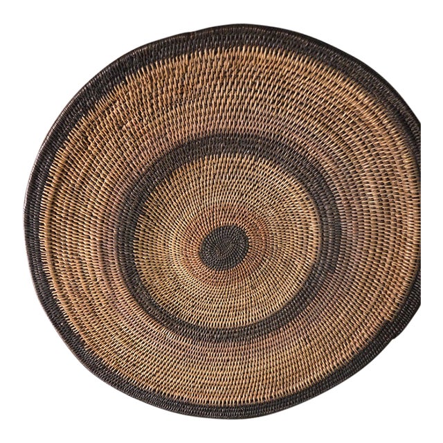 1920s Large Makenge Marriage Basket For Sale