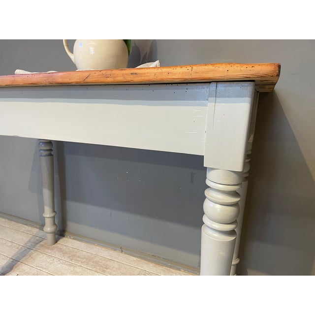 Antique Wood Table, 1890s For Sale - Image 6 of 12