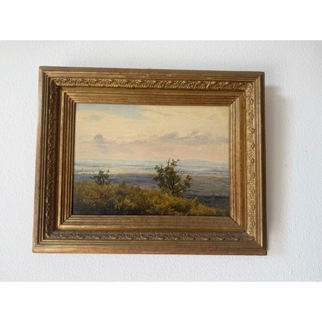 Friedrich Loos (1797–1890), attributed. 19th-century Austrian Biedermeier landscape, traditionally identified as...