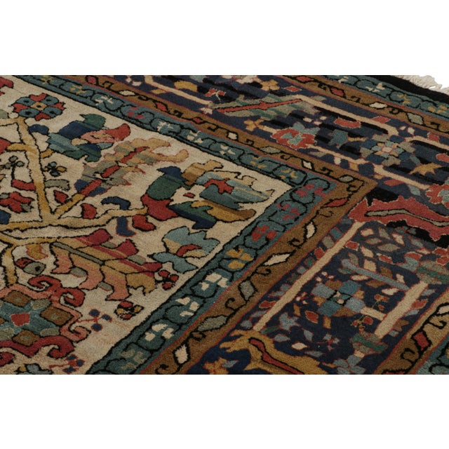 Vintage European Rug in Polychromatic Geometric Patterns, From Rug & Kilim For Sale In New York - Image 6 of 7
