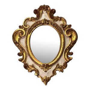 Italian Carved and Gilt Rococo Mirror