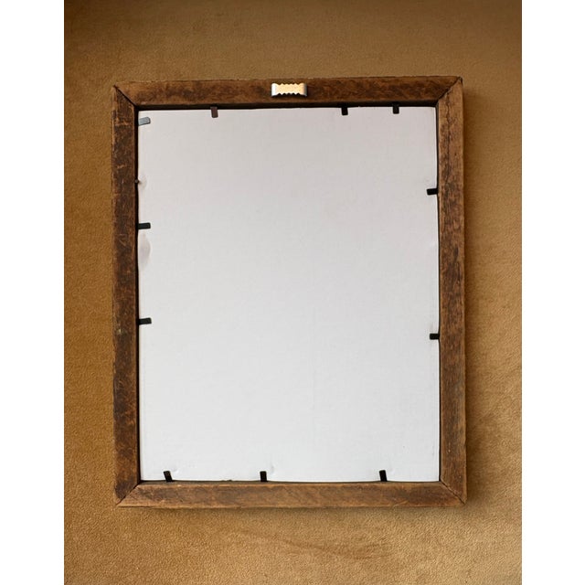 Contemporary Alexis Walter Abstract Painting in Old Art Deco Frame For Sale - Image 4 of 6