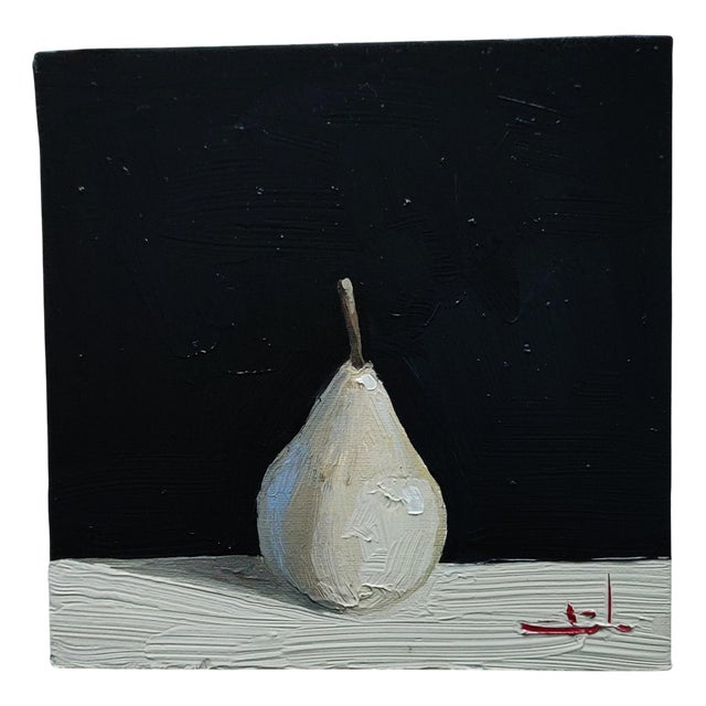 Vivek Mandalia, Pear, Oil on Canvas For Sale