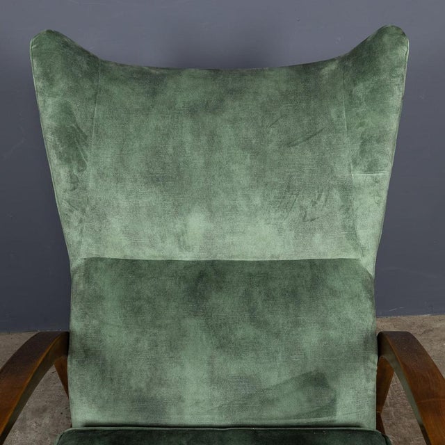 Set of Mid-Century Antimott Recliner and Footstool from Knoll Inc. / Knoll International, 1960s For Sale - Image 16 of 18