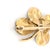 Metal Antique Krementz & Co. 14k Four Leaf Clover, Old European Cut Diamond, Brooch For Sale - Image 7 of 13