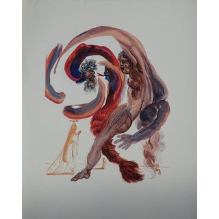 Salvador Dali, Les Paresseux, Etching For Sale