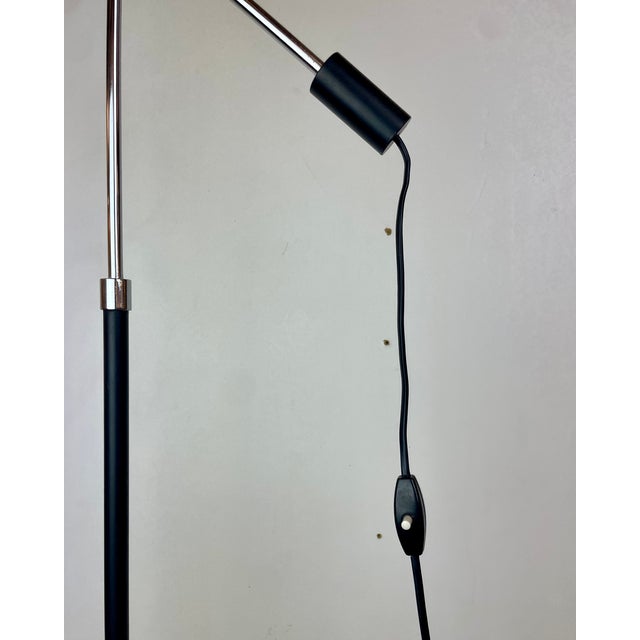 Black Floor Lamp by Les Ateliers Boulanger, Belgium, 1970s For Sale - Image 8 of 18