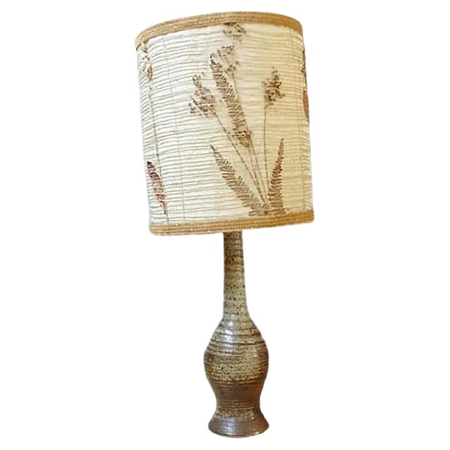 Ceramic Table Lamp from Jean Tessier Atelier du Cep, 1960s For Sale