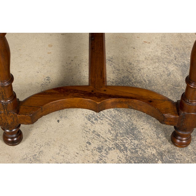 Antique Late 19th Century French Provincial Fruitwood Dining Table For Sale - Image 15 of 18