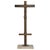 Not Yet Made - Made To Order Lighted Easel - Travertine/Bronze For Sale - Image 5 of 6