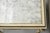 Vintage French Louis XV Style White Painted Marble Top Low Square Coffee Table For Sale - Image 9 of 12