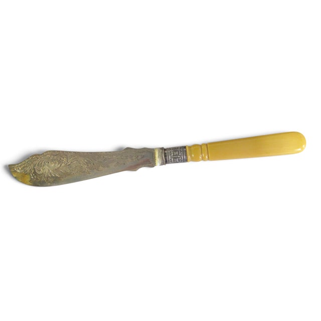 A Williams Sheffield Antique Silver Plate Fish Fork & Knife 24pc Set in Case For Sale In Portland, OR - Image 6 of 12