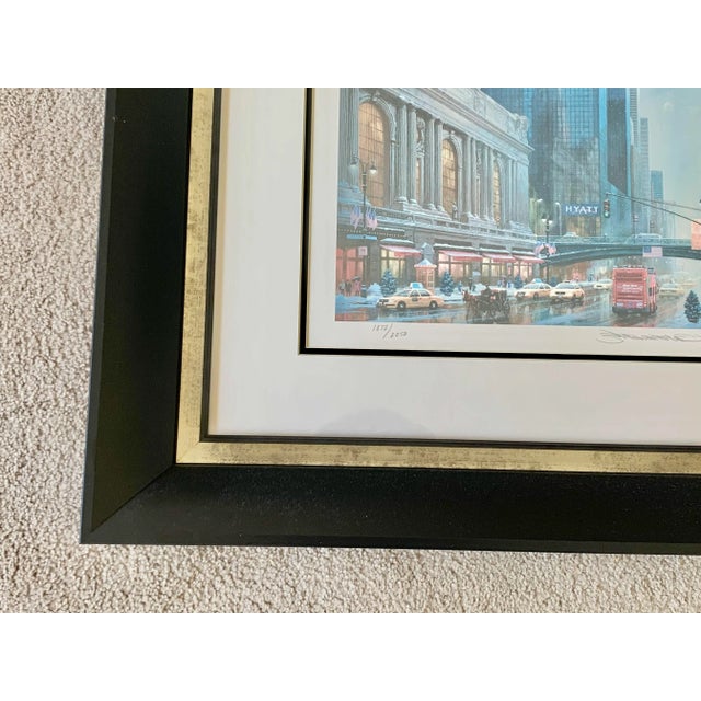 Transitional “Chrysler Building” Signed and Numbered Seriolithograph Print by Alex Chen For Sale - Image 3 of 10