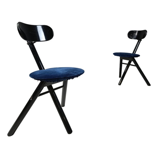 Foldable Stools attributed to Calligaris, 1990s, Set of 2 For Sale