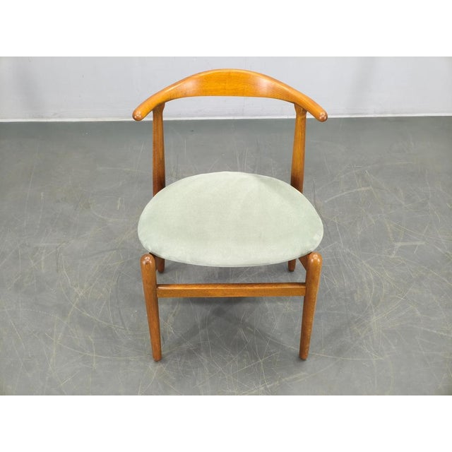 1960s Model 708 Chair attributed to Hans J. Wegner for Fritz Hansen, Denmark, 1960s For Sale - Image 5 of 13