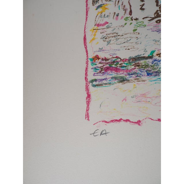 Modern Marko Celebonovic, Le Pont des Arts, Lithograph For Sale - Image 3 of 6