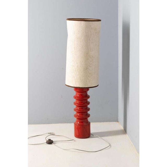 1970s Ceramic Floor Lamp, Europe, 1970s For Sale - Image 5 of 6