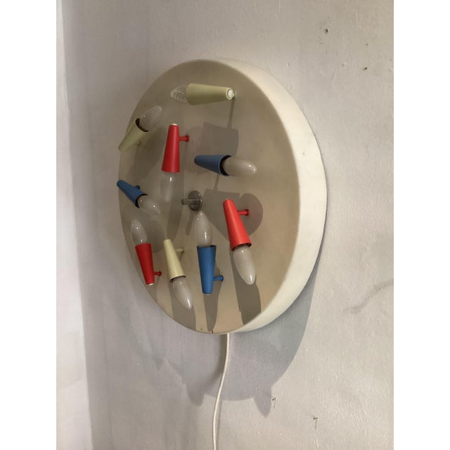 Vintage Italian Ceiling Light, 1960 For Sale - Image 4 of 8