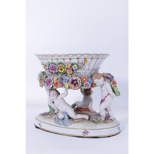 Early 20th Century Von Schierholz German 2 Piece Centerpiece Bowl For Sale - Image 13 of 18