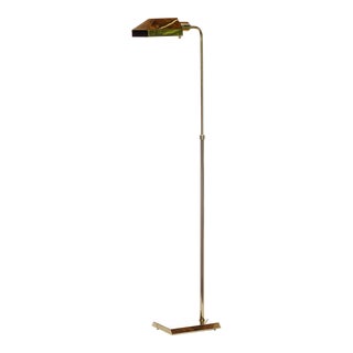 Robert Sonneman George Kovacs Brass Pharmacy Library Reading Floor Lamp For Sale