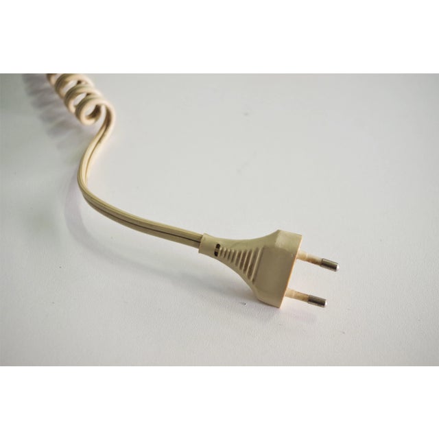 White Vintage Table Fan, 1970s For Sale - Image 8 of 9