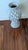 Contemporary Oyster White Back-to-Back Woman-Man Face Vase For Sale - Image 3 of 3