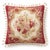 Vintage Hand-Tufted Needle Point Pillow Cover With Pom Pom Fringe & Zipper – 19” X 19” For Sale In San Diego - Image 6 of 6