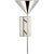 Orsay Medium Uplight Sconce in Polished Nickel Designer: Paloma Contreras Height: 16.25" Extension: 8" Backplate: 3.75" x...