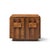 Lane Staccato Brutalist Mid Century Walnut Nightstand This nightstand measures: 28 wide x 17.25 deep x 22.25 inches high...