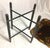 Wood Vintage Hand Painted Floral Tray Table Signed Gv Veghte 1958 For Sale - Image 7 of 10