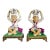 Brass Candlesticks Pair For Sale