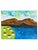 Paint Original Impasto Folk Art–Style Lakeside Village Painting by L. Romo, 2026 For Sale - Image 7 of 7