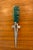Green Vintage Mexico Modernist 850 Silver and Green Onyx Carved Letter Opener For Sale - Image 8 of 9