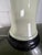 Mid 20th Century Vintage Hand-Painted Studio Pottery Ceramic Table Lamp With Abstract Motif For Sale - Image 5 of 9