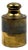 Brass Weight Shaped Table Lighter by Mauro Manetti, Italy, 1970 For Sale