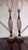 Alabaster Vintage Mid-Century Modern Neoclassical Carved Alabaster & Brass Spindle Table Lamps - A Pair. For Sale - Image 8 of 18