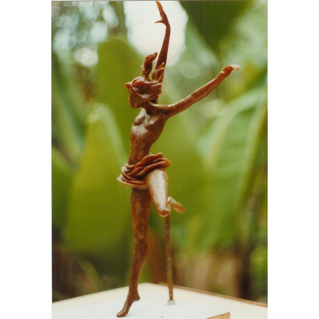 Late 20th Century Bronze Sculpture of Dancer "Ariel" For Sale - Image 10 of 12