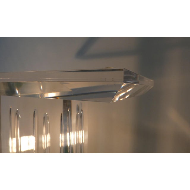 Vintage Sculptural Base for Acrylic Glass Table, Italy, 2000 For Sale - Image 7 of 16