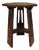 Arts and Crafts Octagonal Oak Plant Stand, 1880 For Sale