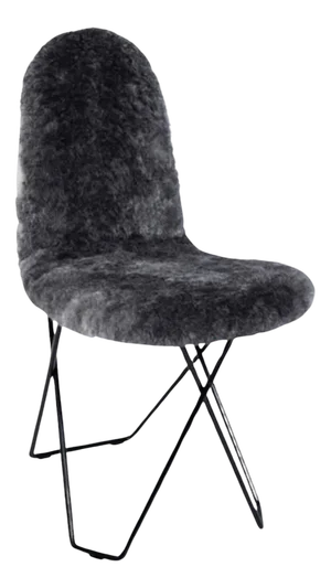 Cactus Sheepskin Dining Chair by Cuero Design